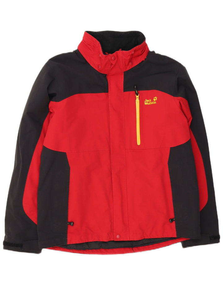 Jack Wolfskin muška vjetrovka jakna UK 40/42 velika crvena boja
