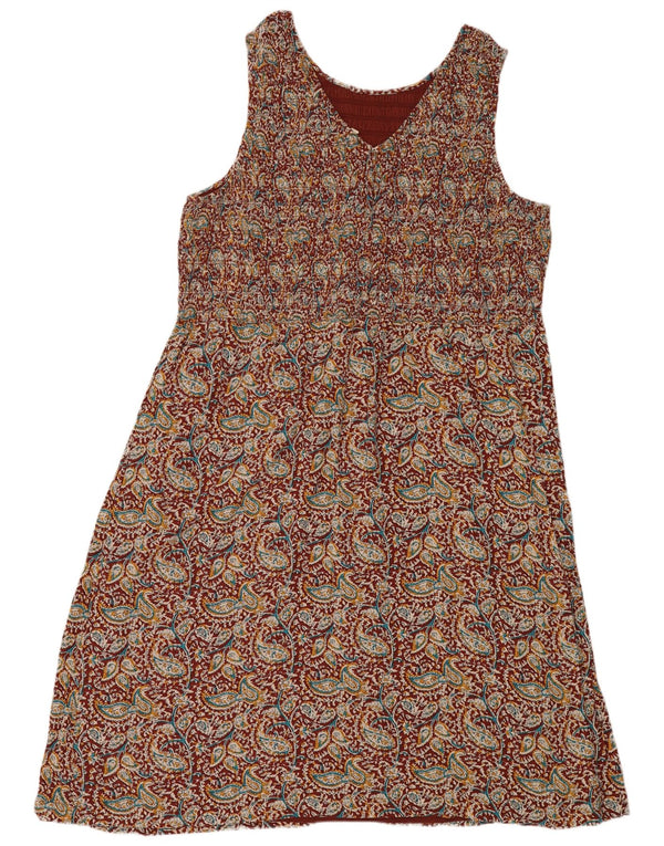 Fat Face ženska maksi haljina bez rukava UK 24 4XL Raznobojni paisley