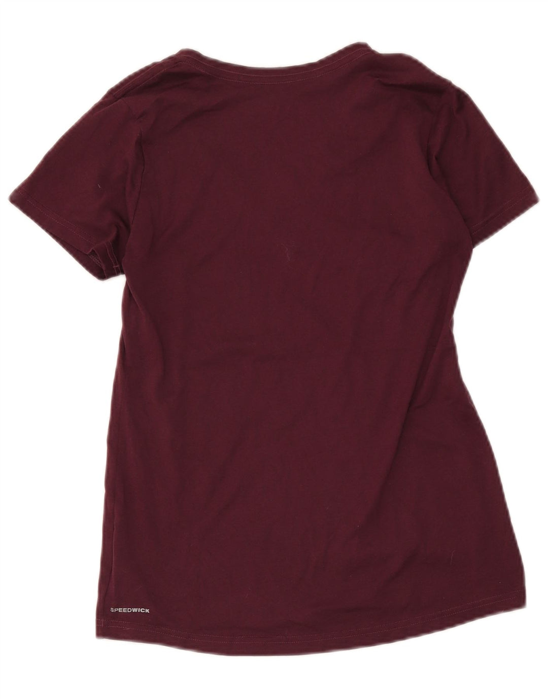 Reebok ženska majica kratkih rukava UK 10 Small Burgundy Poliester
