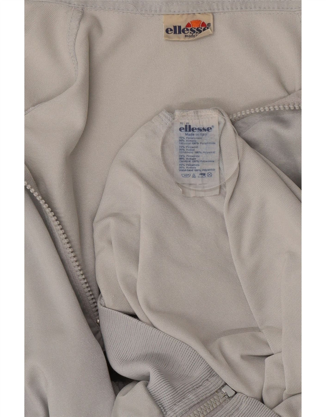 Muška gornja jakna trenirke Ellesse IT 54 XL sivi poliester u boji