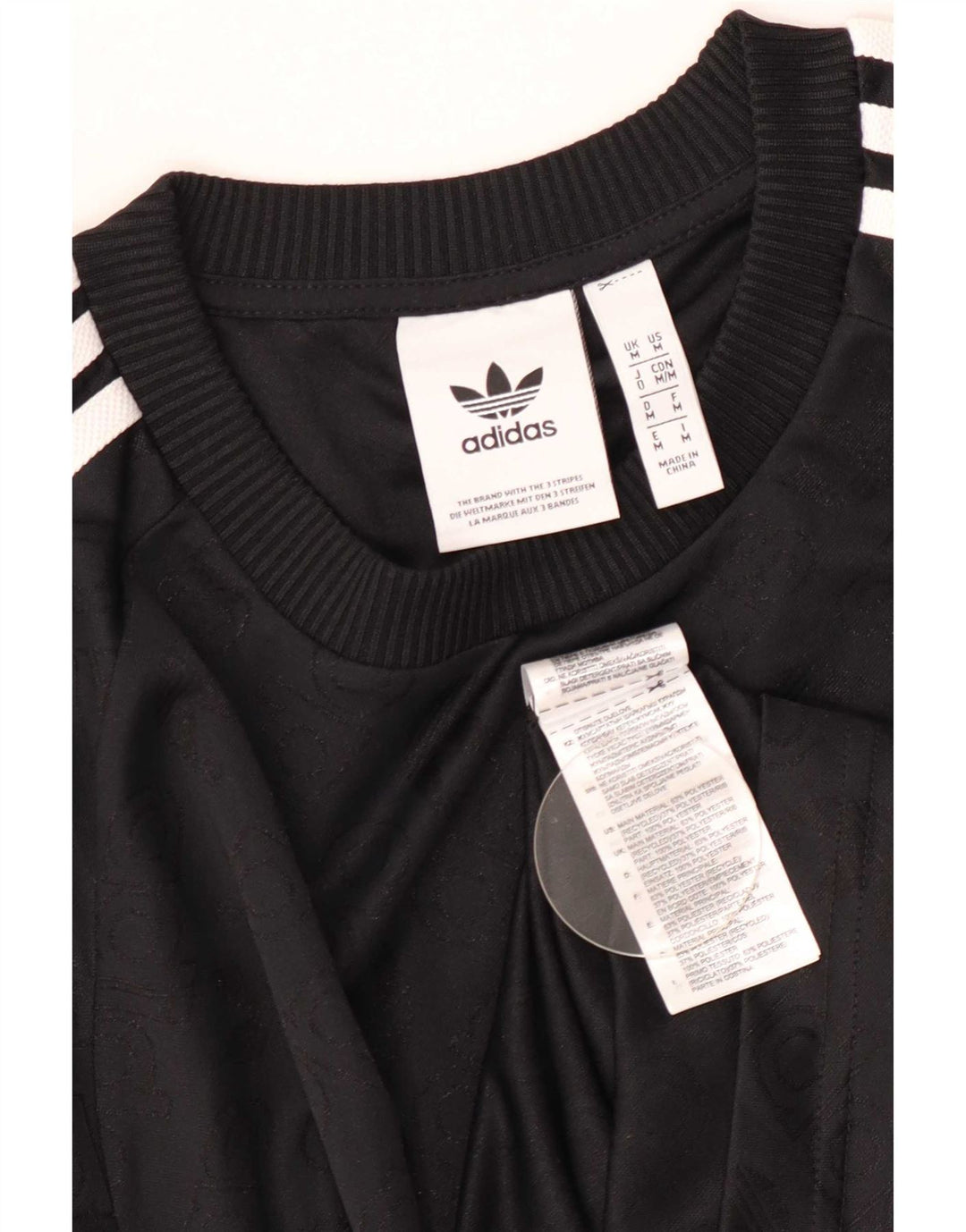 Adidas muška majica kratkih rukava srednji crni poliester