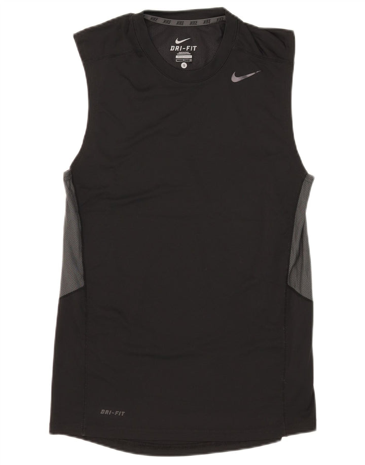 Nike Dri Fit Vest Top Mali crni Colourblock poliester