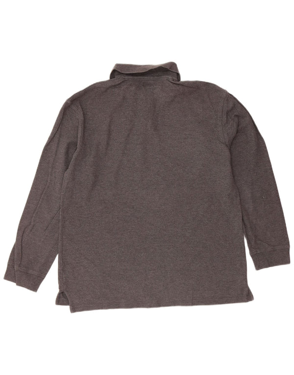 CALVIN KLEIN JEANS Polo majica dugih rukava 15-16 godina siva za dječake