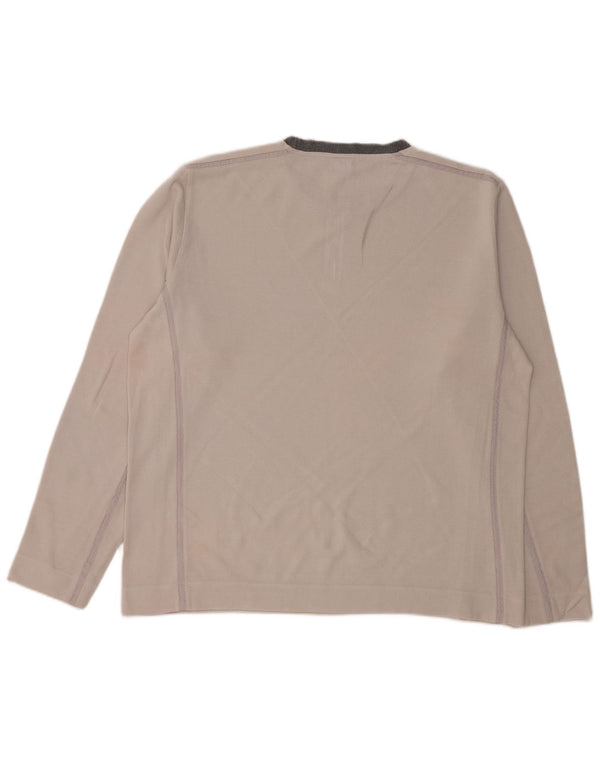 HUGO BOSS Muška majica s dugim rukavima XL, pamuk bez bijele boje