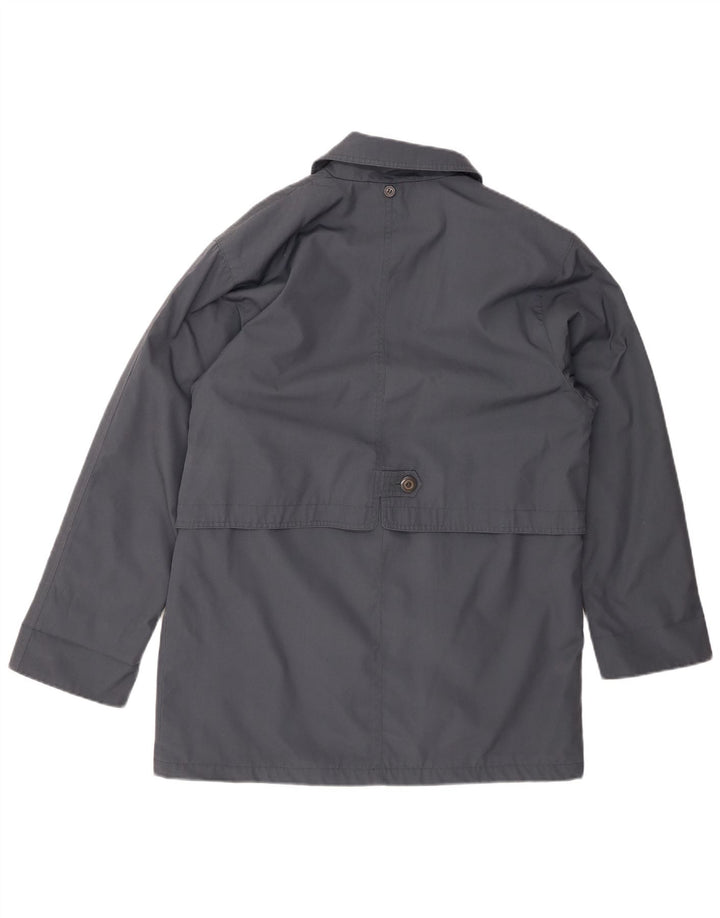 ST. BERNARD Womens Overcoat UK 14 Large Grey Polyester