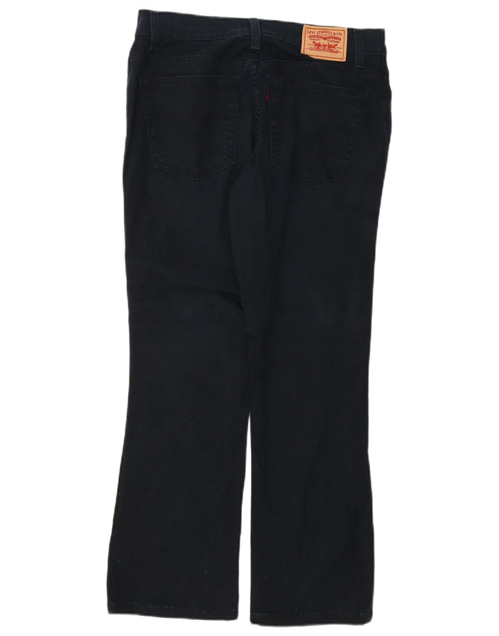 LEVI'S Ženske 550 traperice opuštenog kroja US 8 srednje W32 L28 crne