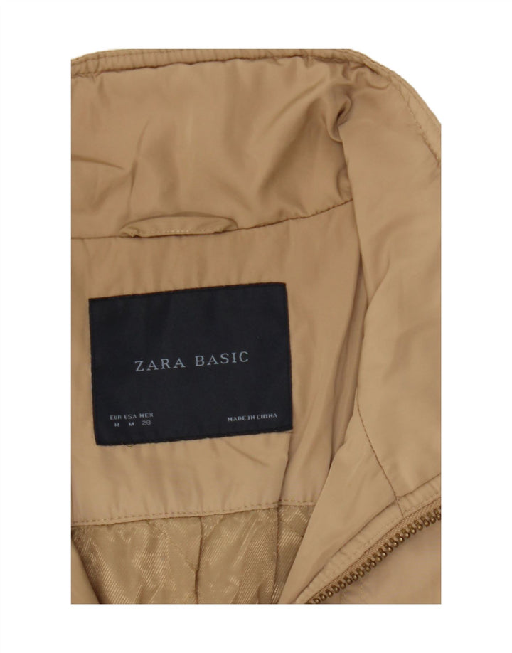 ZARA Womens Utility Jacket UK 12 Medium Beige Vintage Zara and Second-Hand Zara from Messina Hembry 