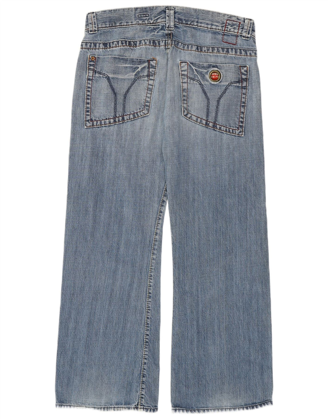 Miss Sixty Ženske Perkinks široke traperice W32 L31 Plavi pamuk