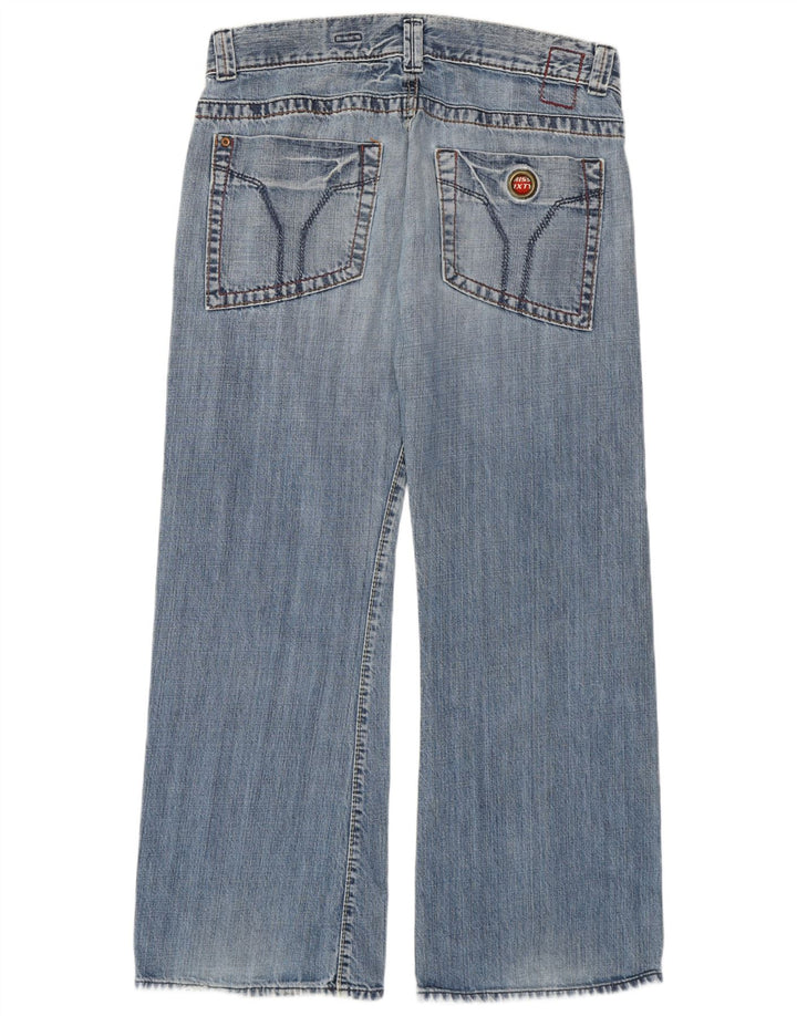 Miss Sixty Ženske Perkinks široke traperice W32 L31 Plavi pamuk