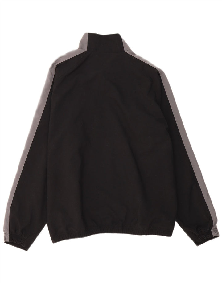 NIKE muška trenirka gornja jakna UK 38/40 srednje crna poliester u boji