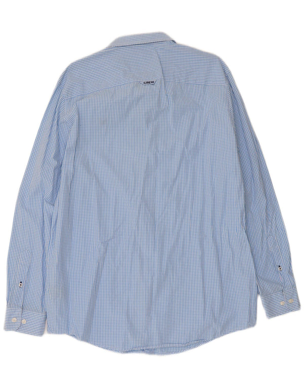 Crew Clothing Muška klasična košulja XL od plavog gingham pamuka