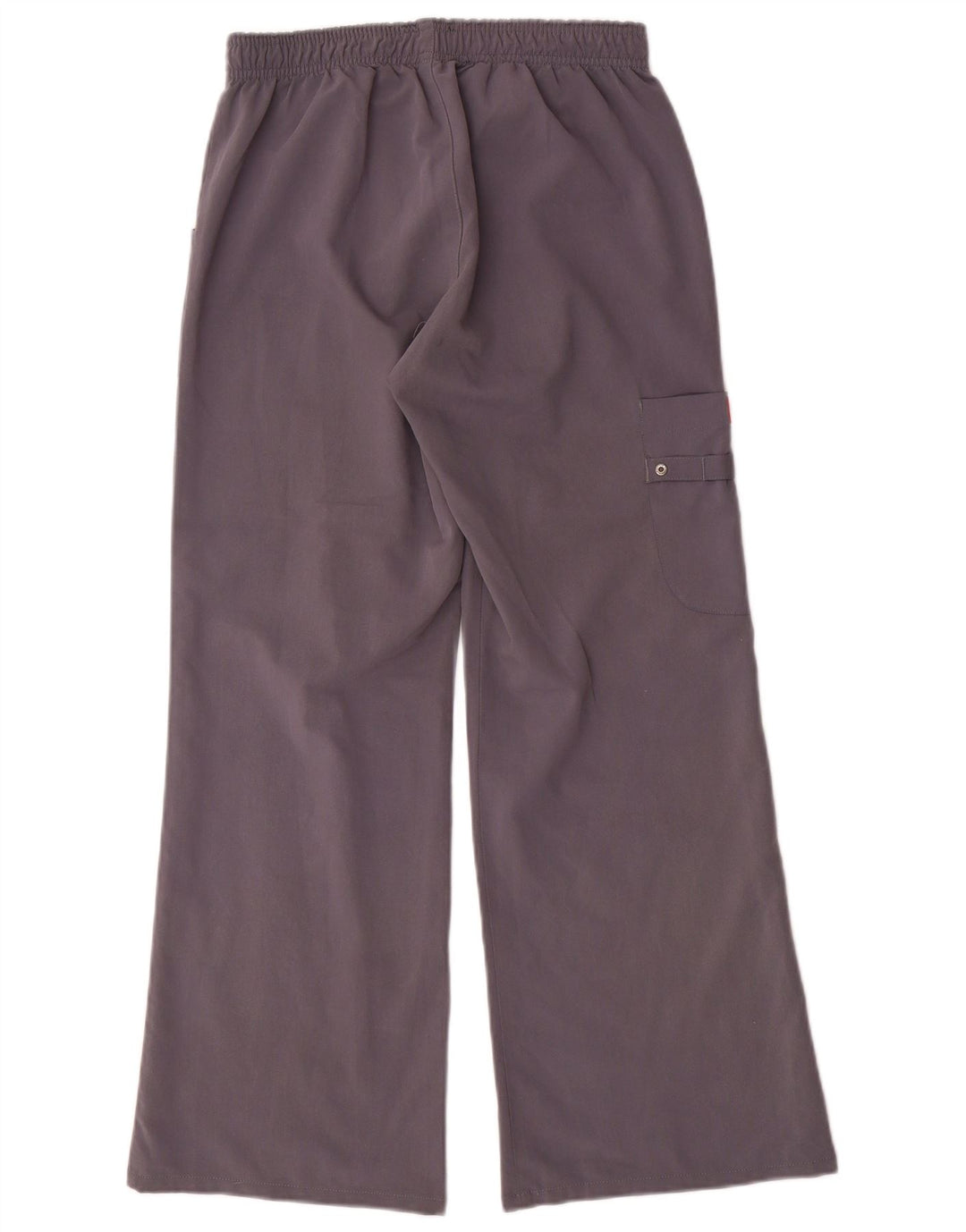 DICKIES Ženske sitne ravne Cargo hlače male W27 L28 sivi poliester