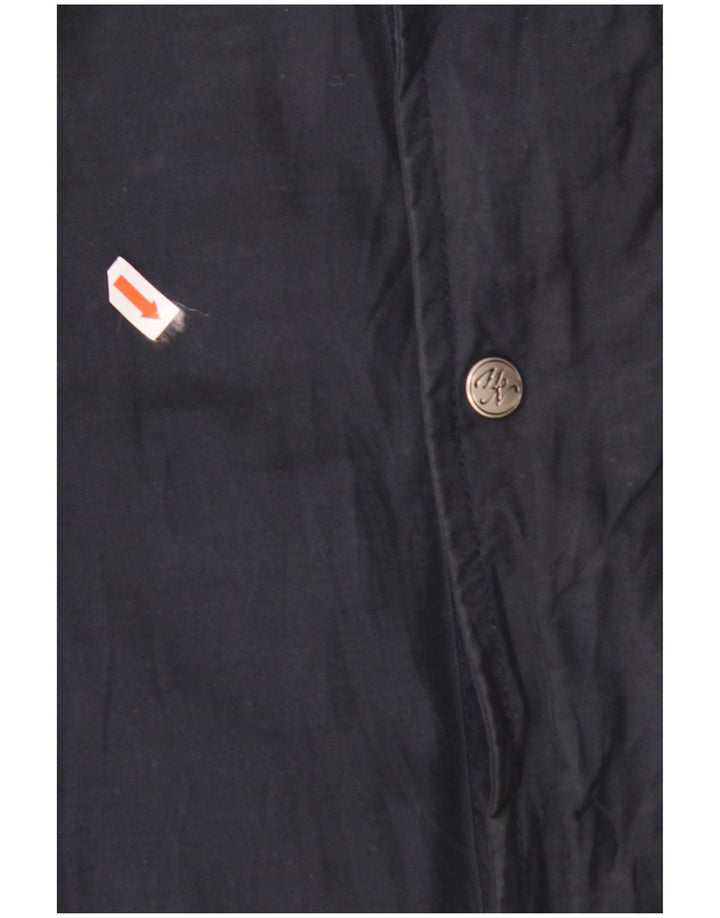 VINTAGE muška jakna vjetrovka UK 44 2XL tamnoplavi pamuk