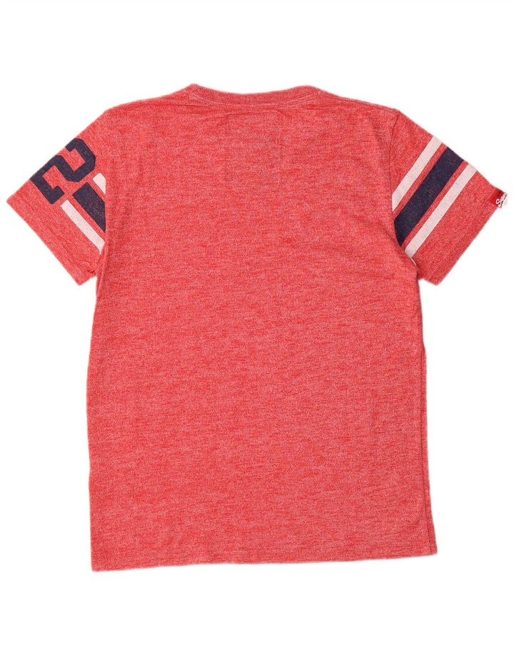 Superdry muška majica kratkih rukava srednje srednje crvene boje