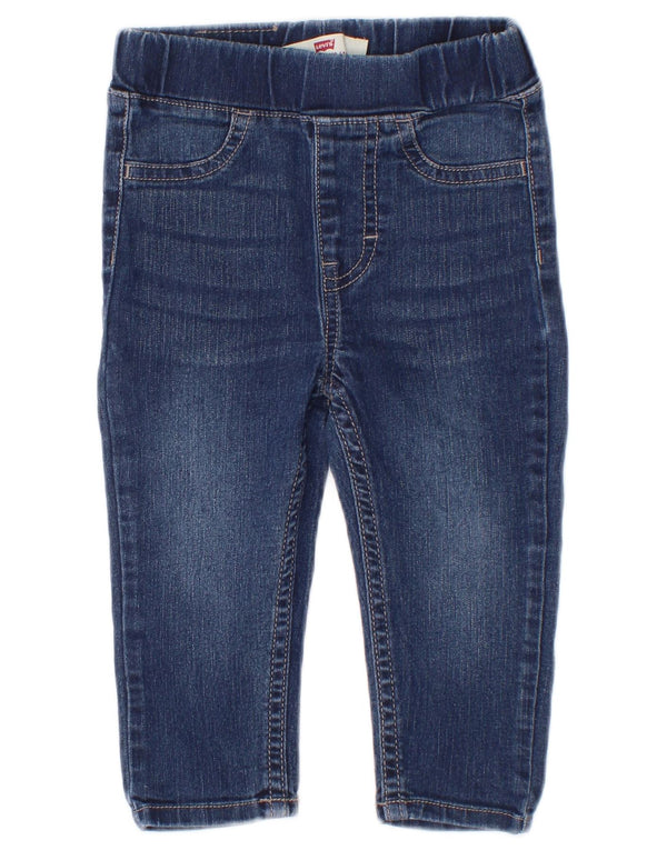 Levi's Baby Girls Jegging uske traperice 6-9 mjeseci W18 L10 plavi pamuk