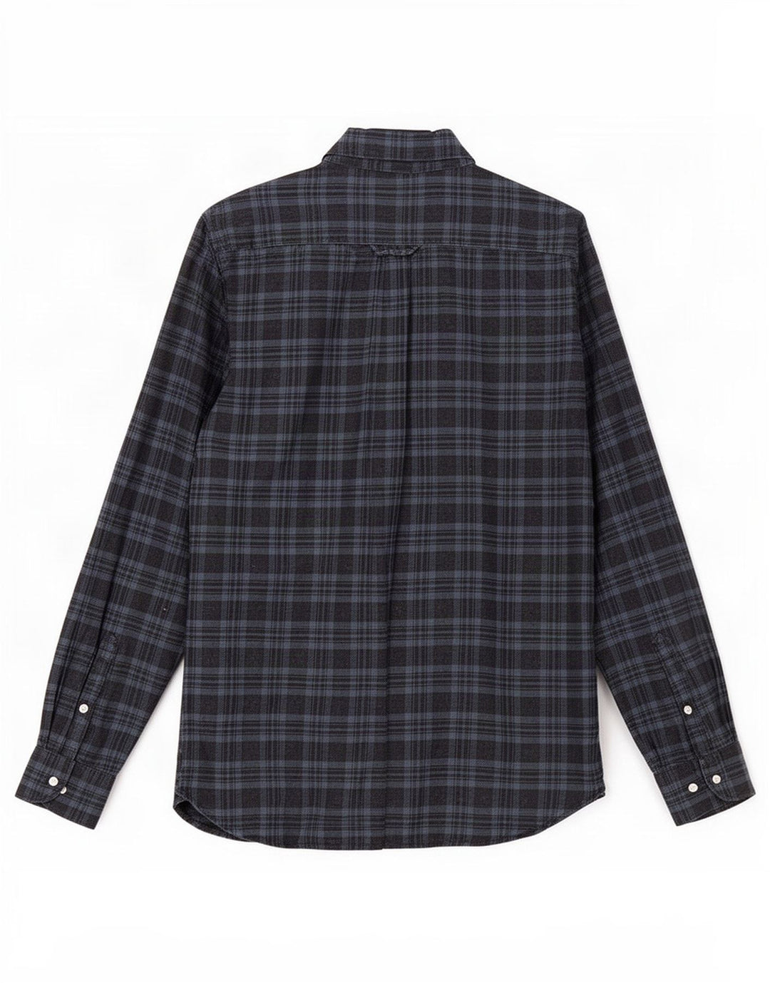 Superdry muška flanelska košulja srednje tamnoplave karirane boje
