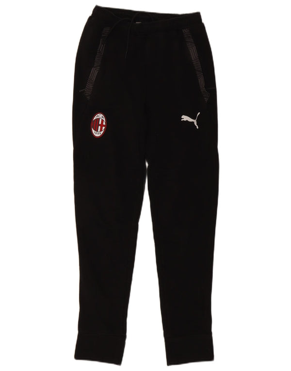 PUMA Ženske AC Milan Trenirke Hlače Joggers UK 4 XS crne geometrijske