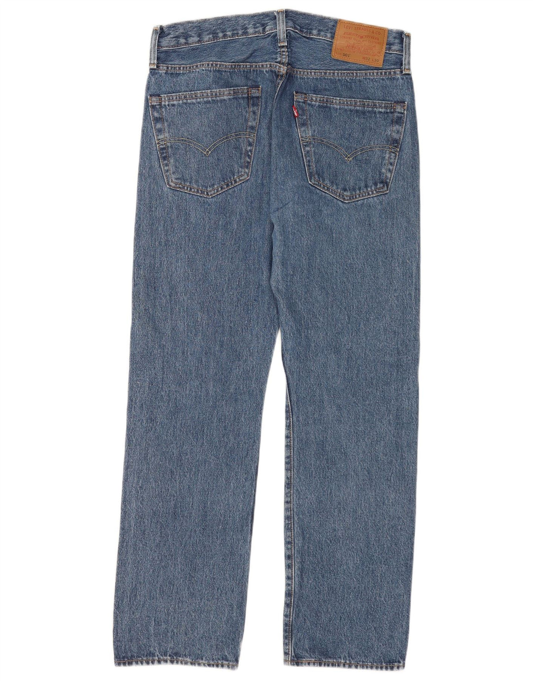 Levi's muške 501 ravne traperice W32 L30 plave