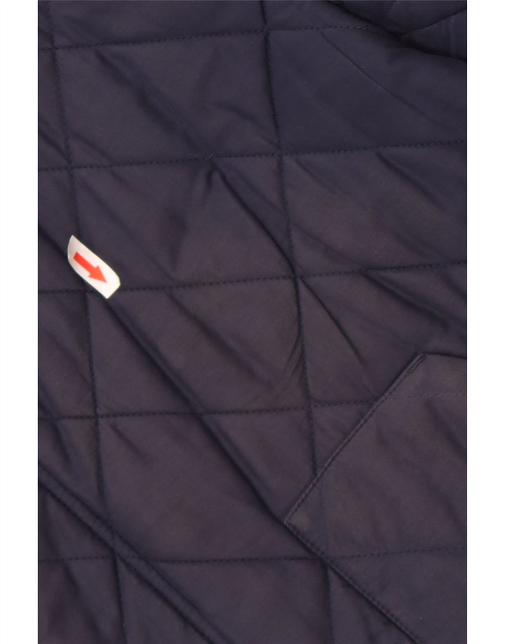 Lacoste muška prošivena jakna IT 56 3XL tamnoplavi poliester