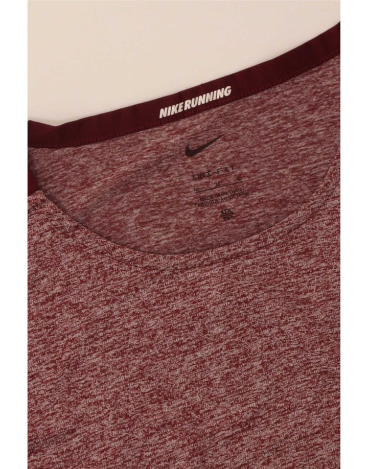 Nike muška majica kratkih rukava srednje tamnocrvena Flecked