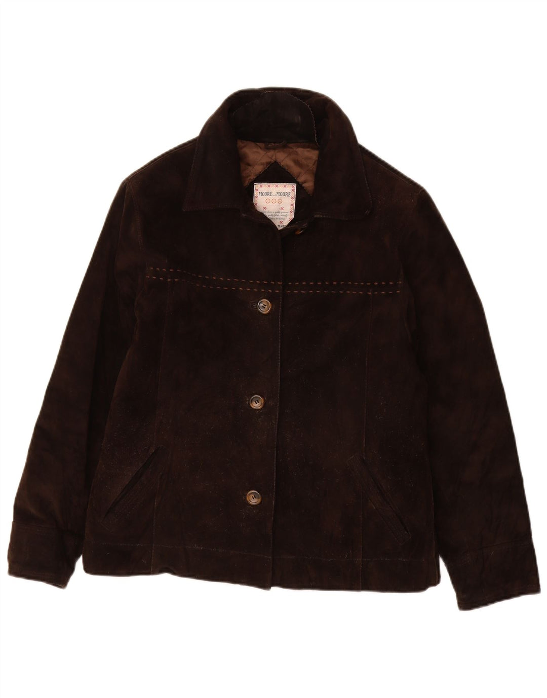 VINTAGE Ženska antilop jakna IT 42 Srednje smeđa koža