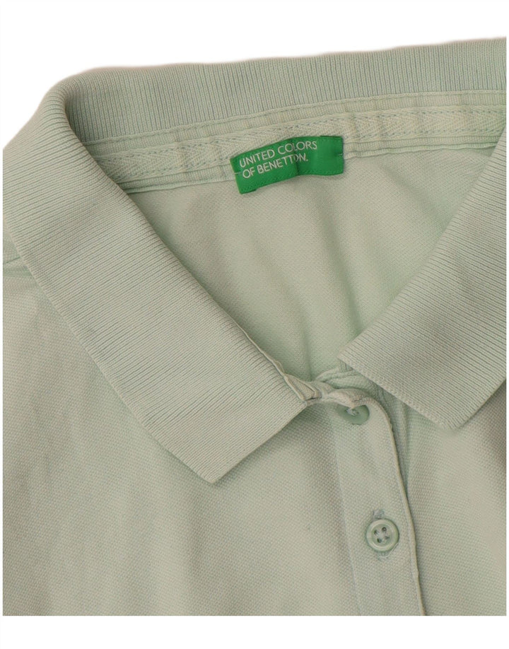 Benetton ženska polo majica UK 14 Srednje zelena