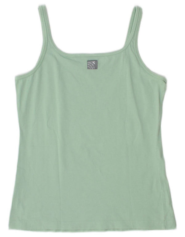 Diadora Ženski Cami Top UK 14 Veliki tirkizni pamuk