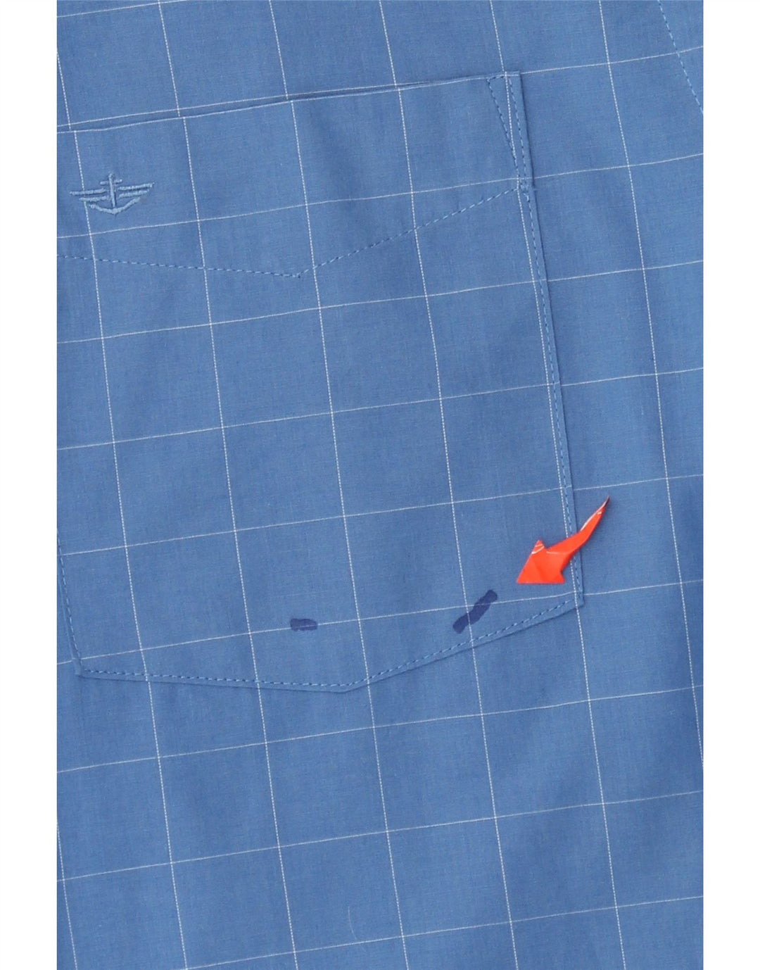 Dockers muška karirana košulja s velikim plavim kariranim pamukom