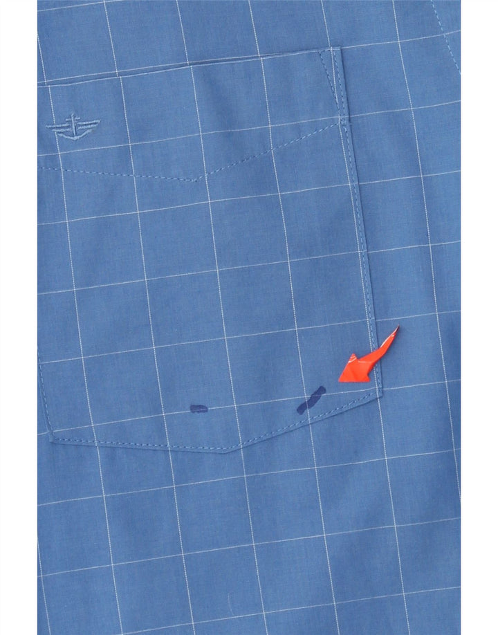 Dockers muška karirana košulja s velikim plavim kariranim pamukom