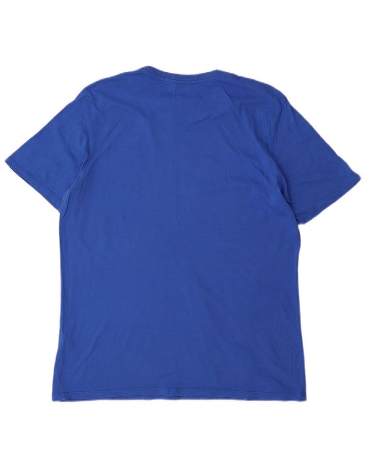Nike Muška majica kratkih rukava Large Blue Cotton