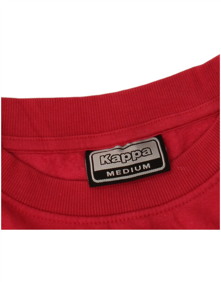 KAPPA Ženska majica s grafičkim džemperom UK 14 srednje ružičasta
