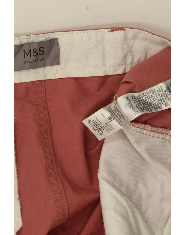 Marks & Spencer muške chino kratke hlače W38 XL, ružičasti pamuk