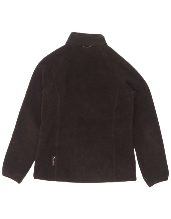 Jack Wolfskin ženska jakna od flisa s podstavom UK 8/10 mala crna poliester