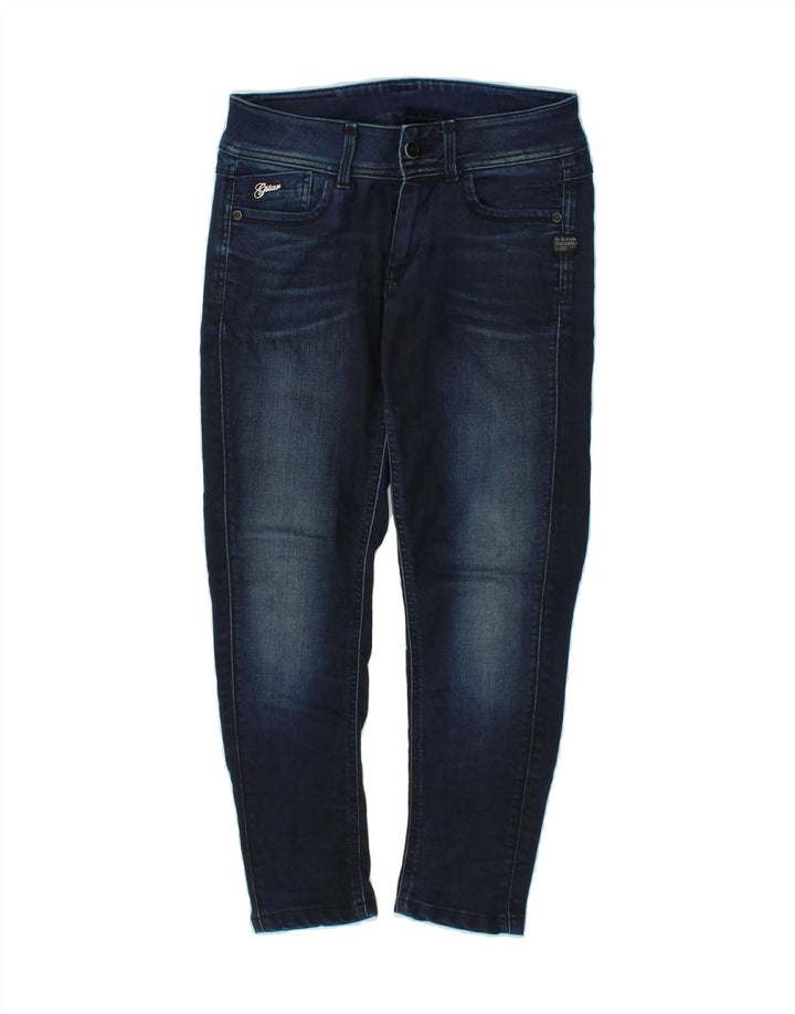 G-STAR Womens Slim Jeans W30 L27  Navy Blue Cotton Vintage G-Star and Second-Hand G-Star from Messina Hembry 