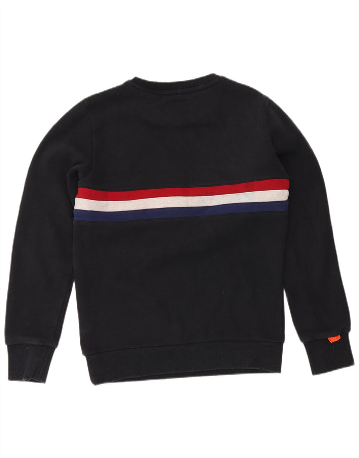 Superdry muški džemper srednjeg tamnoplavog pamuka
