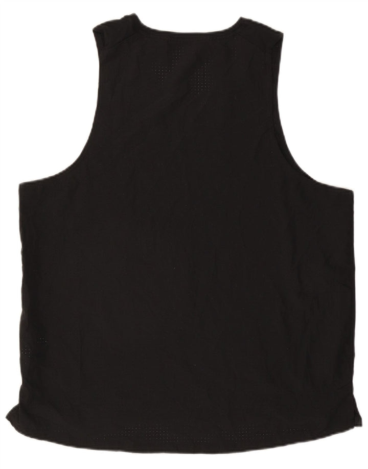 Nike Dri Fit grafički top XL crni poliester