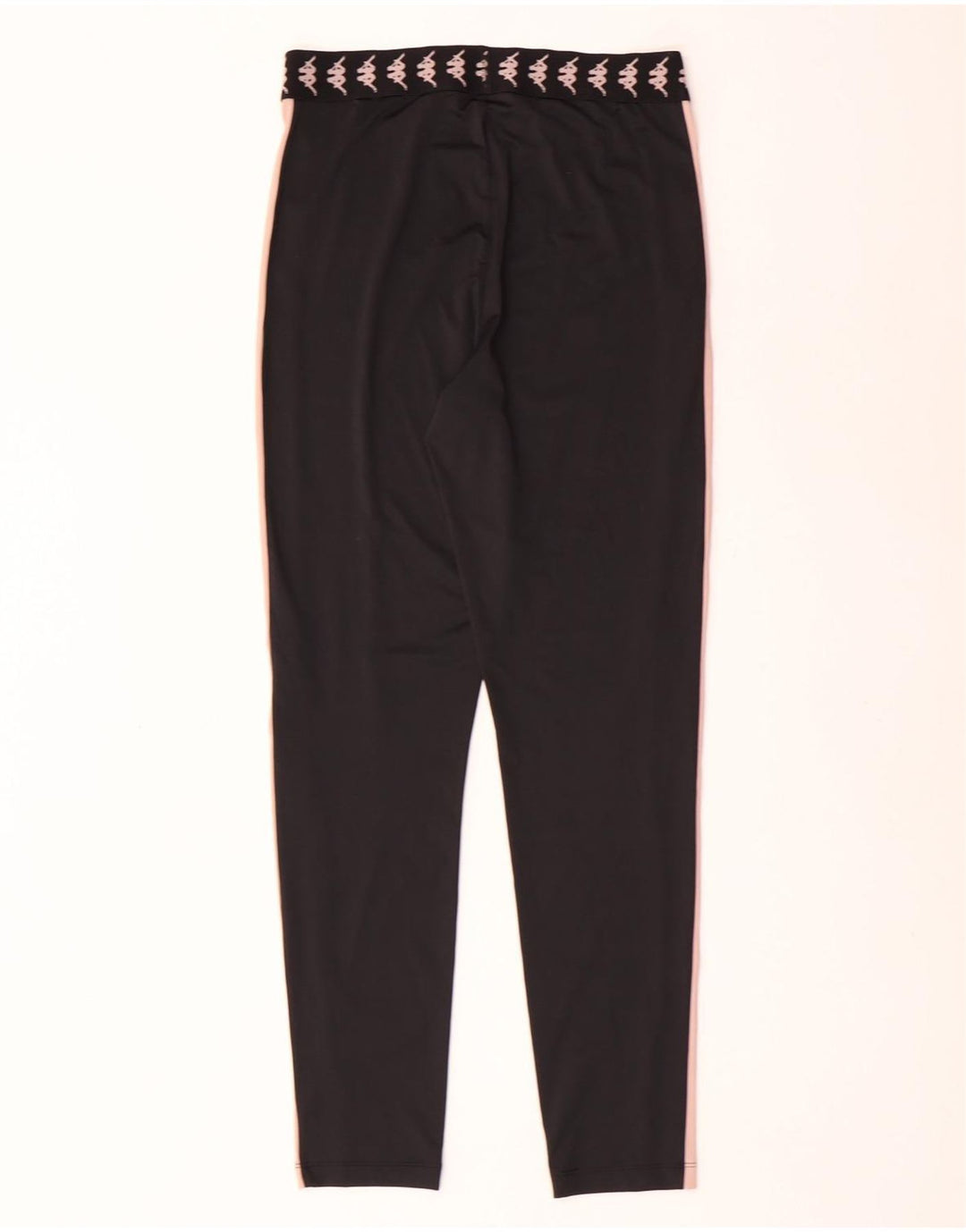 Kappa Ženske Tezenis Graphic Leggings UK 8 Small Black Colourblock