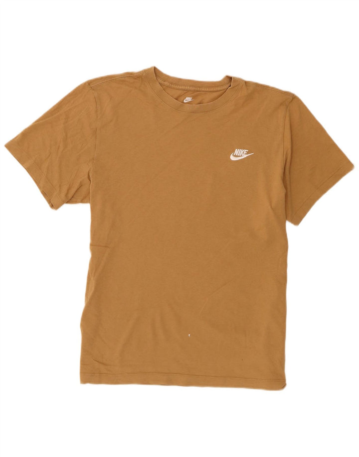 Nike Muška majica kratkih rukava Srednje bež pamuk