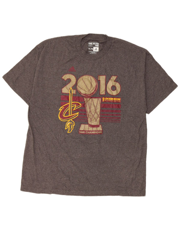 Adidas muška majica kratkih rukava Cleveland Cavaliers Graphic XL sivi pamuk