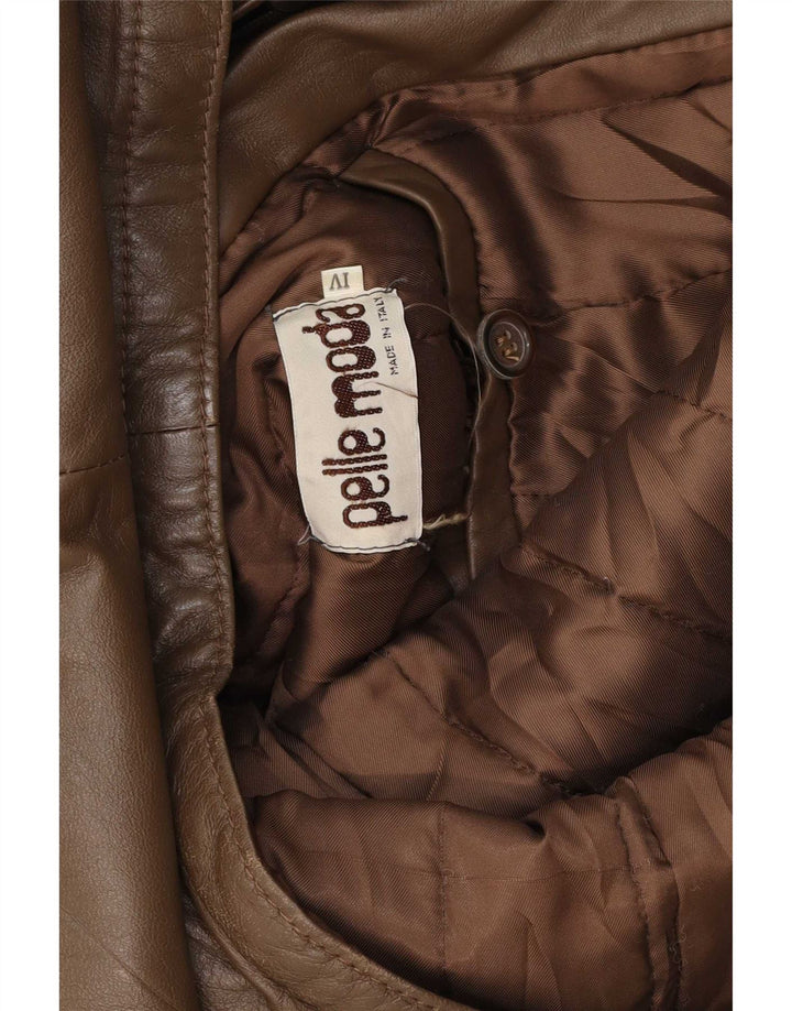 Vintage muška kožna jakna UK 40 Large Brown