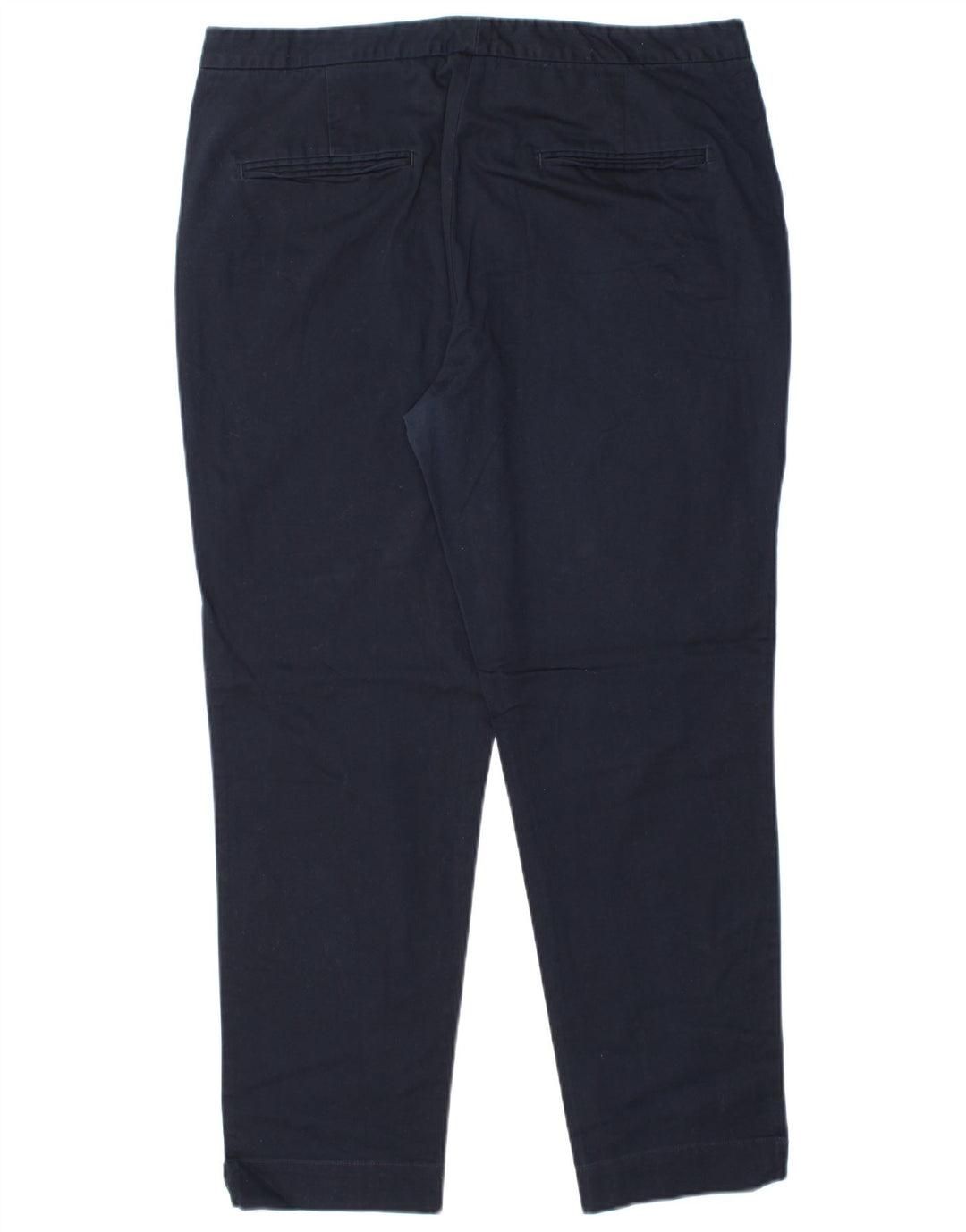 MASSIMO DUTTI Ženske chino hlače EU 44 XL W34 L28 Mornarsko plave klasične