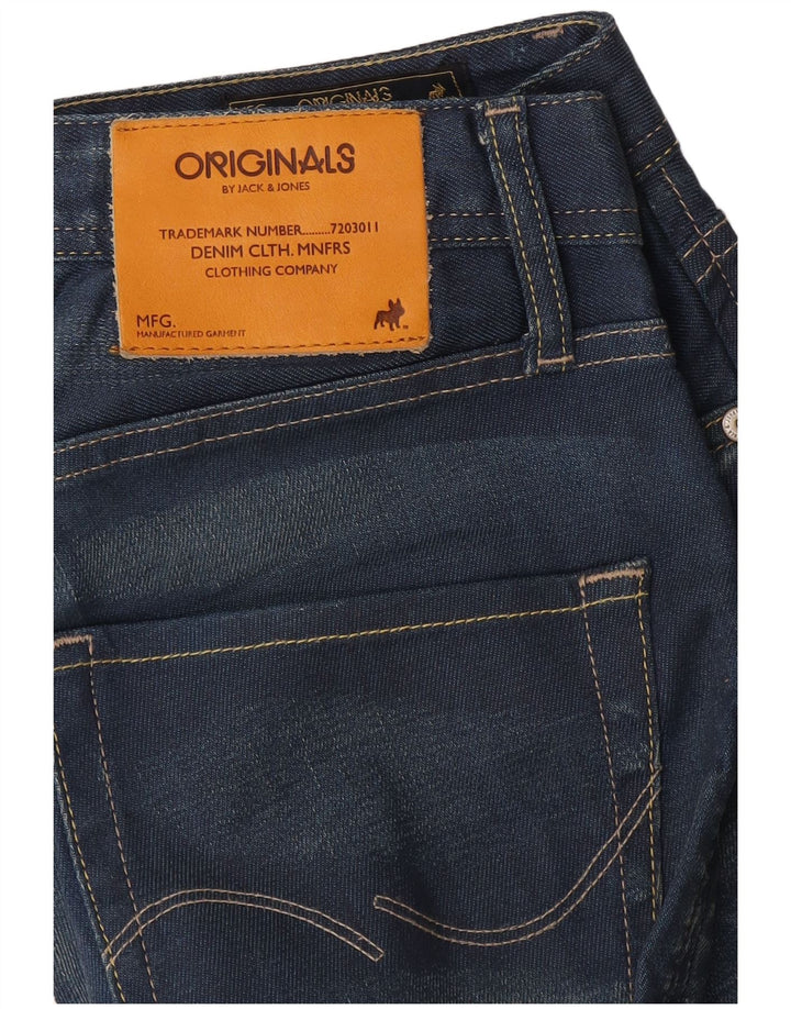 JACK & JONES Muške uske traperice W30 L32 Plava