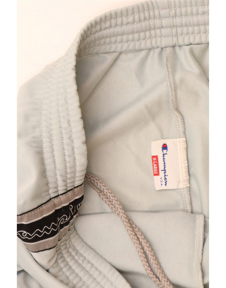 CHAMPION Muške hlače trenirke s grafičkim dizajnom od poliestera XL