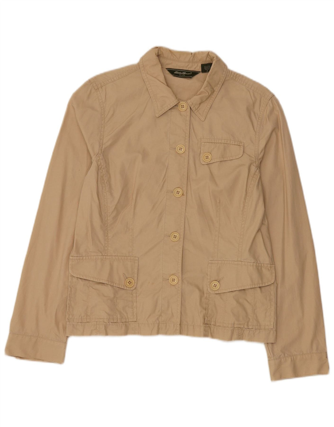 Eddie Bauer ženska pomoćna jakna US 12 Large Beige Pamuk