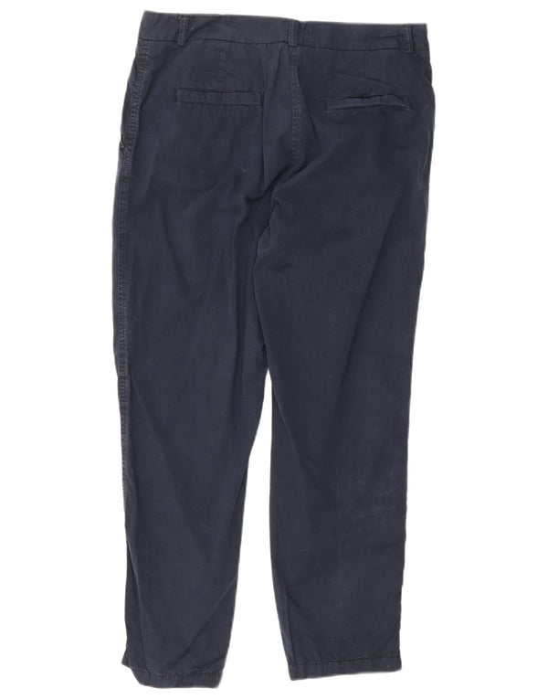 Marks & Spencer ženske uske chino hlače UK 12 srednje W31 L26 tamnoplave
