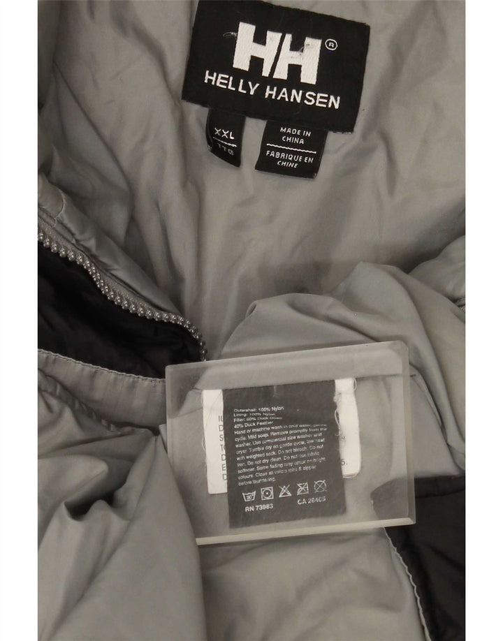 Helly Hansen muška grafička podstavljena jakna UK 44 2XL crni najlon u boji