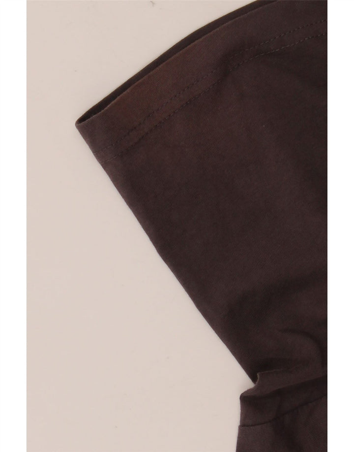 KAPPA muška majica kratkih rukava s grafičkim motivima, veliki smeđi pamuk