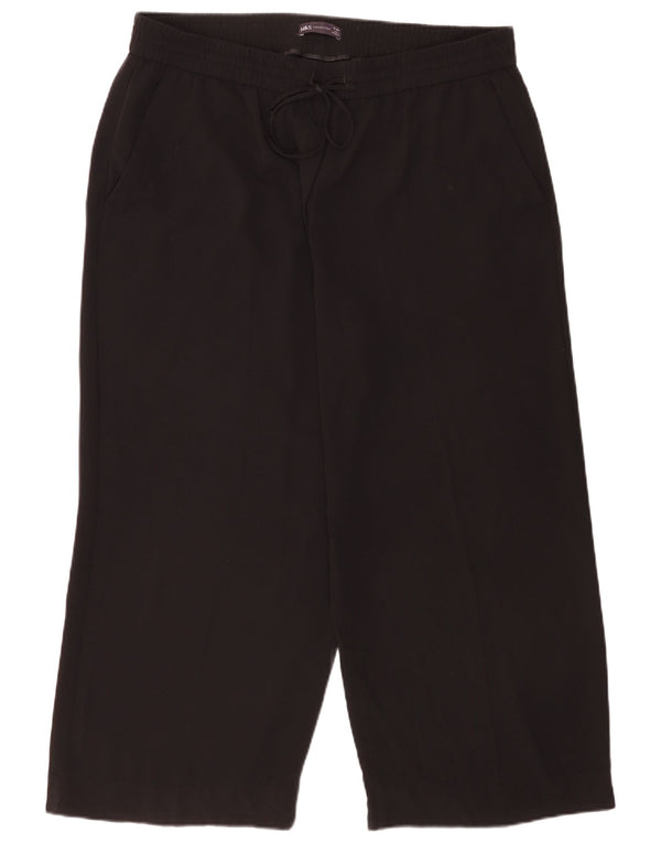 Marks & Spencer ženske chino hlače visokog struka UK 20 2XL W38 L26 crne