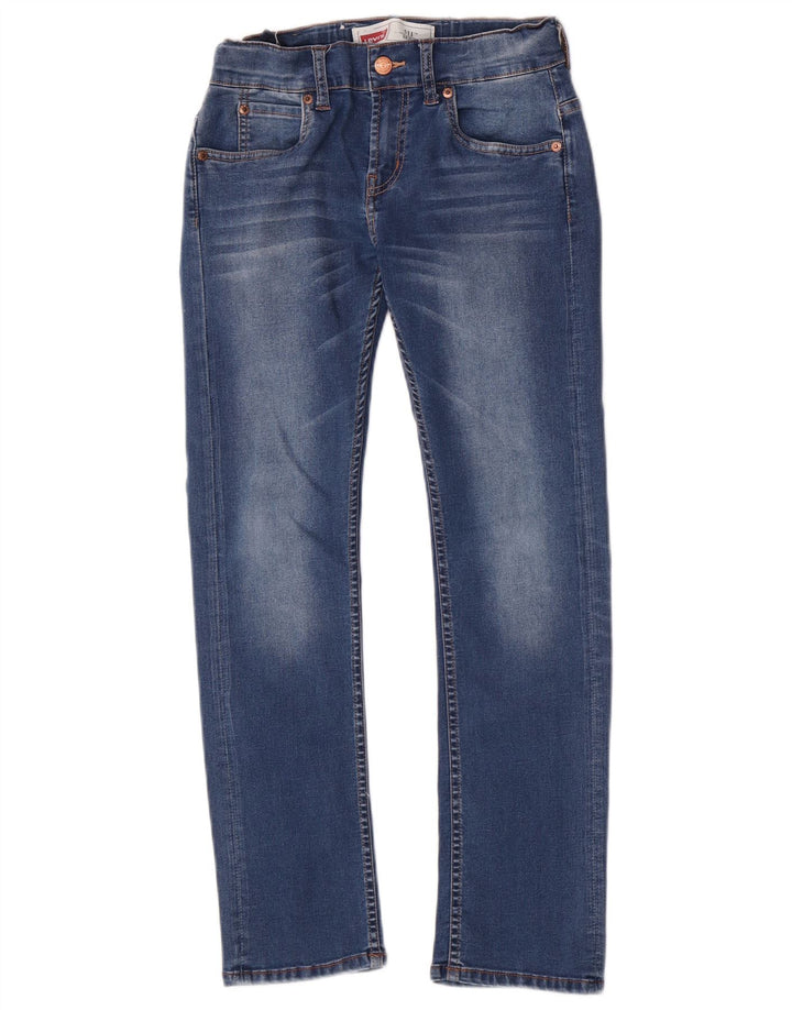 Levi's Boys 511 uske traperice 9-10 godina W24 L27 plavi pamuk