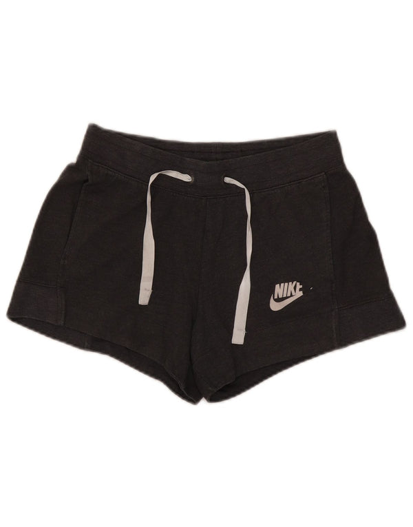 Nike ženske sportske kratke hlače UK 10, mali sivi poliester